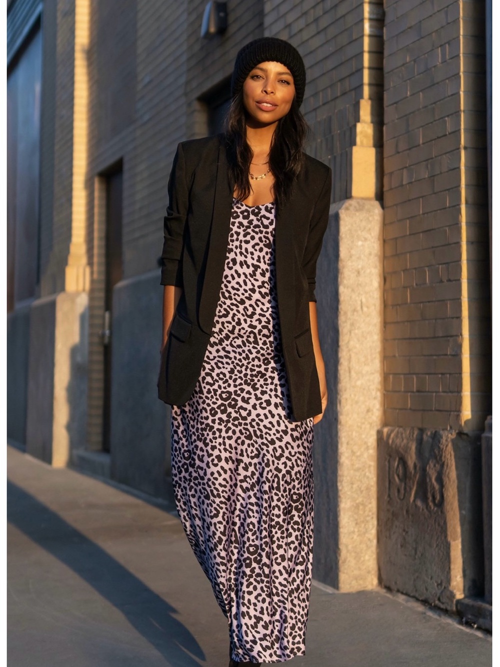 Scoop Black Open-Front Blazer Jacket